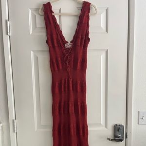 Free People knitted maxi dress - Size S
